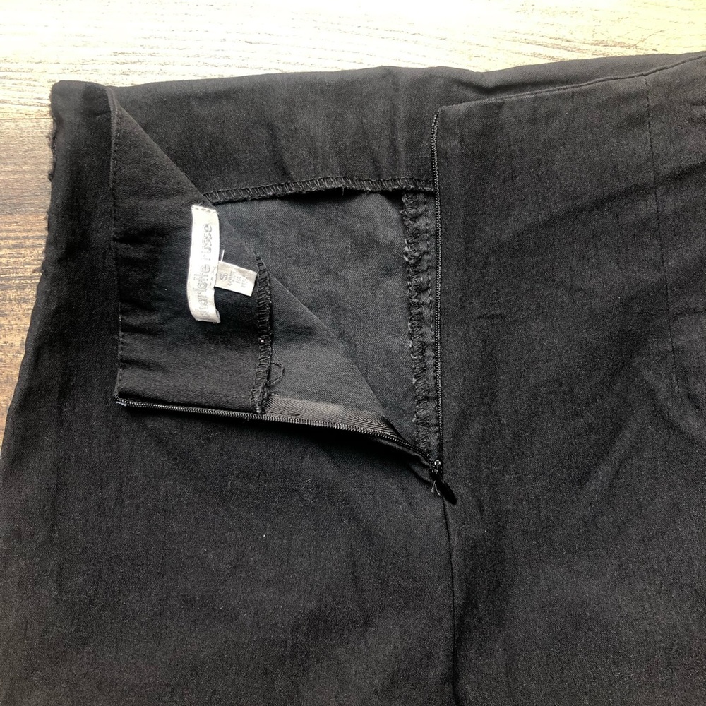 Charlotte Russe High Waist Lace Design Shorts Black Small - Picture 3 of 5